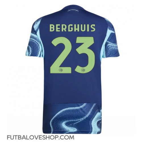 Dres Ajax Steven Berghuis #23 Preč 2025-26 Krátky Rukáv